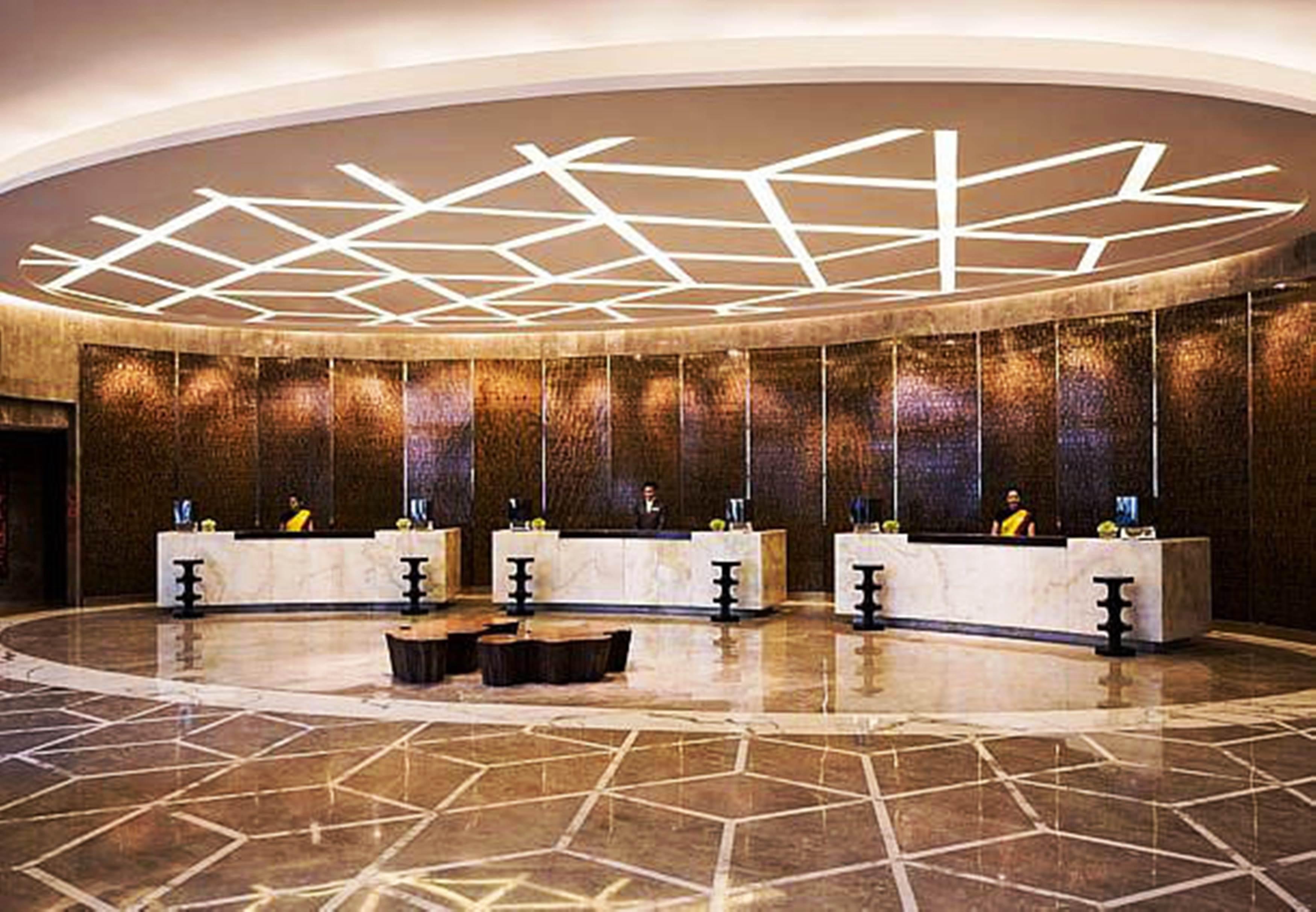 Jw Marriott Hotel New Delhi Aerocity Екстер'єр фото The lobby of the hotel