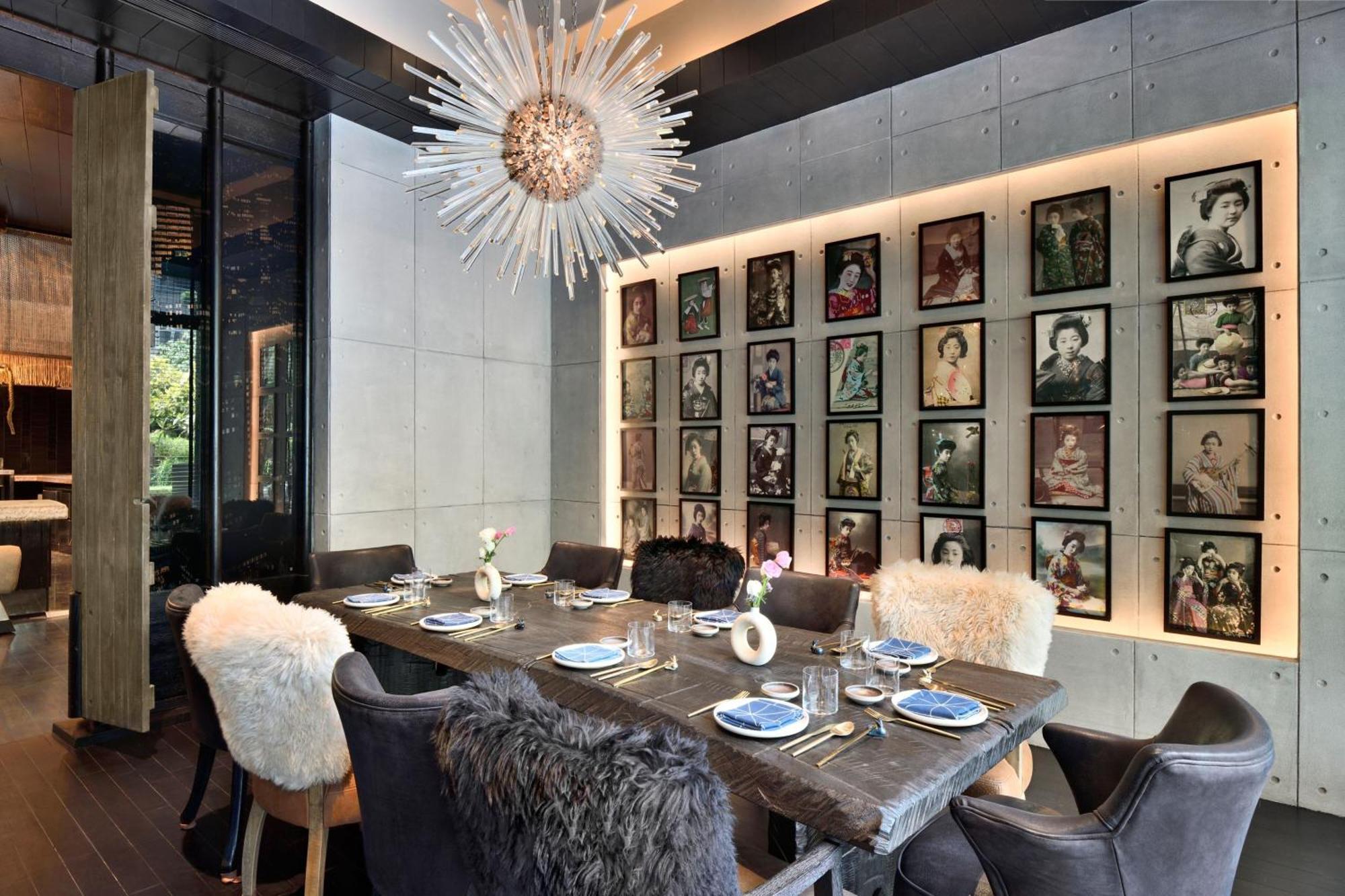 Jw Marriott Hotel New Delhi Aerocity Екстер'єр фото The dining room at the restaurant