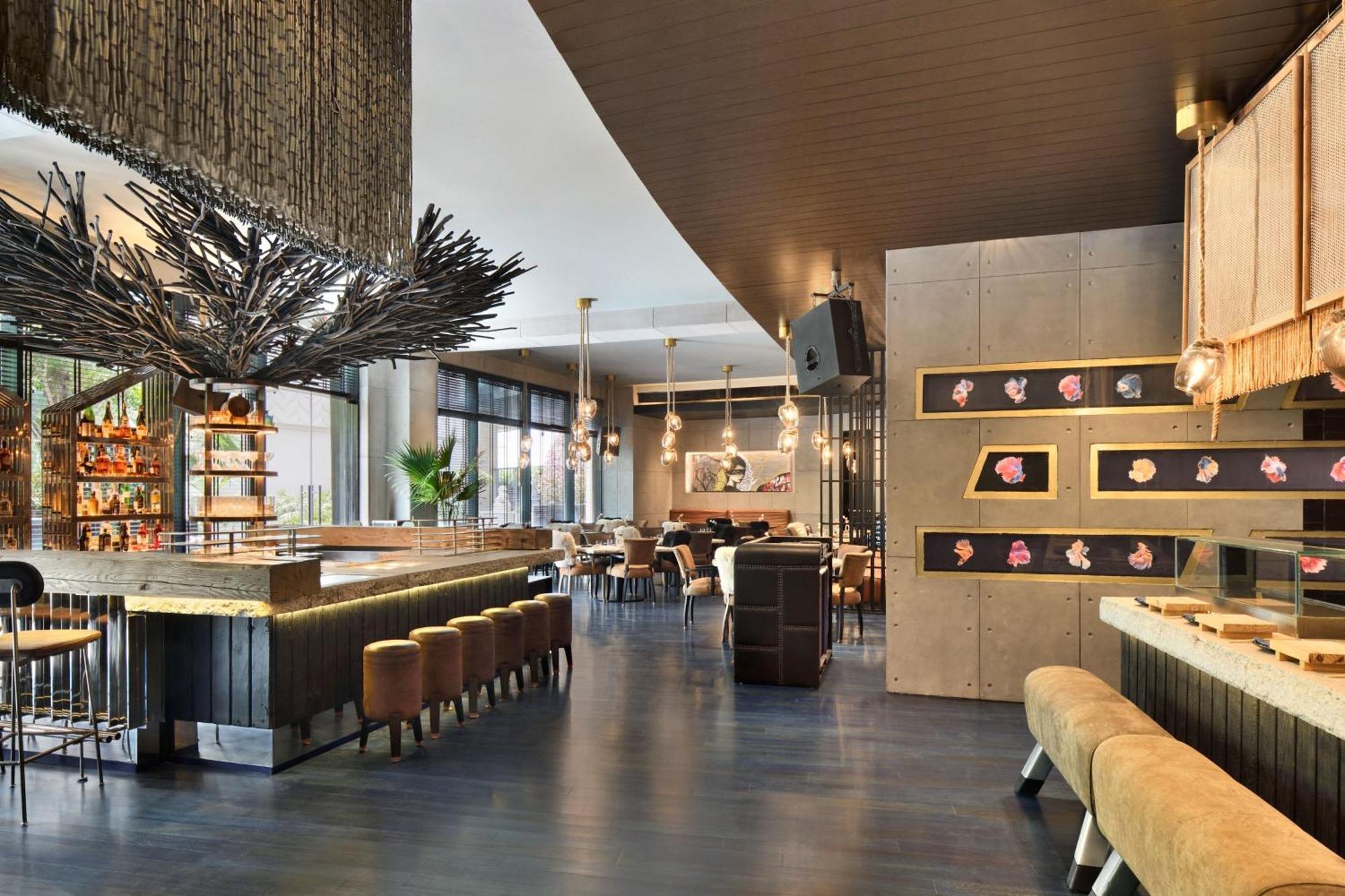 Jw Marriott Hotel New Delhi Aerocity Екстер'єр фото The interior of the restaurant